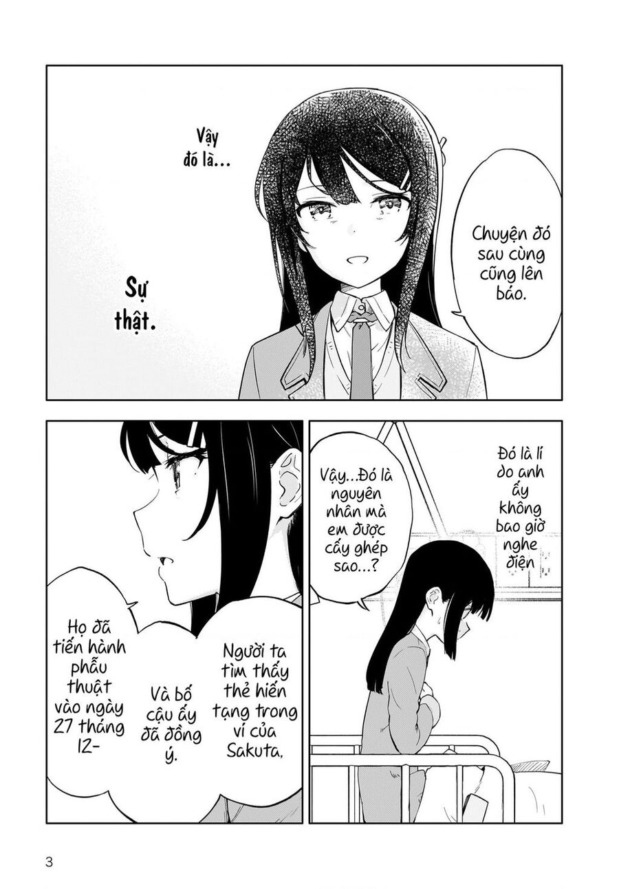 Seishun Buta Yarou Wa Yumemiru Shoujo No Yume Wo Minai Chap 3 - Next Chap 4