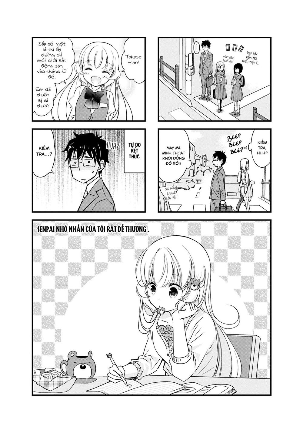 Senpai Nhỏ Nhắn Của Tôi Rất Dễ Thương Chap 10 - Next Chap 11