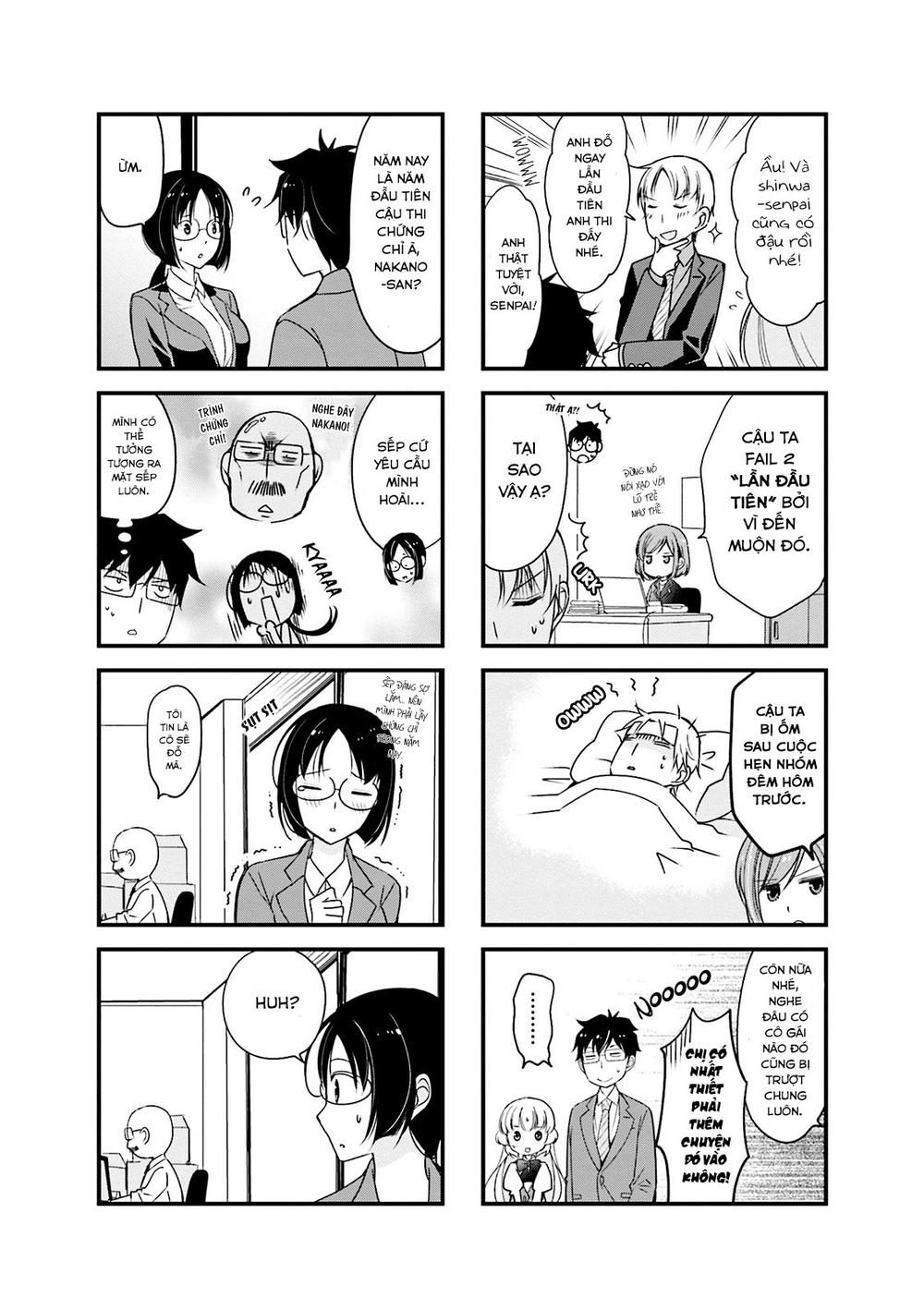 Senpai Nhỏ Nhắn Của Tôi Rất Dễ Thương Chap 10 - Next Chap 11