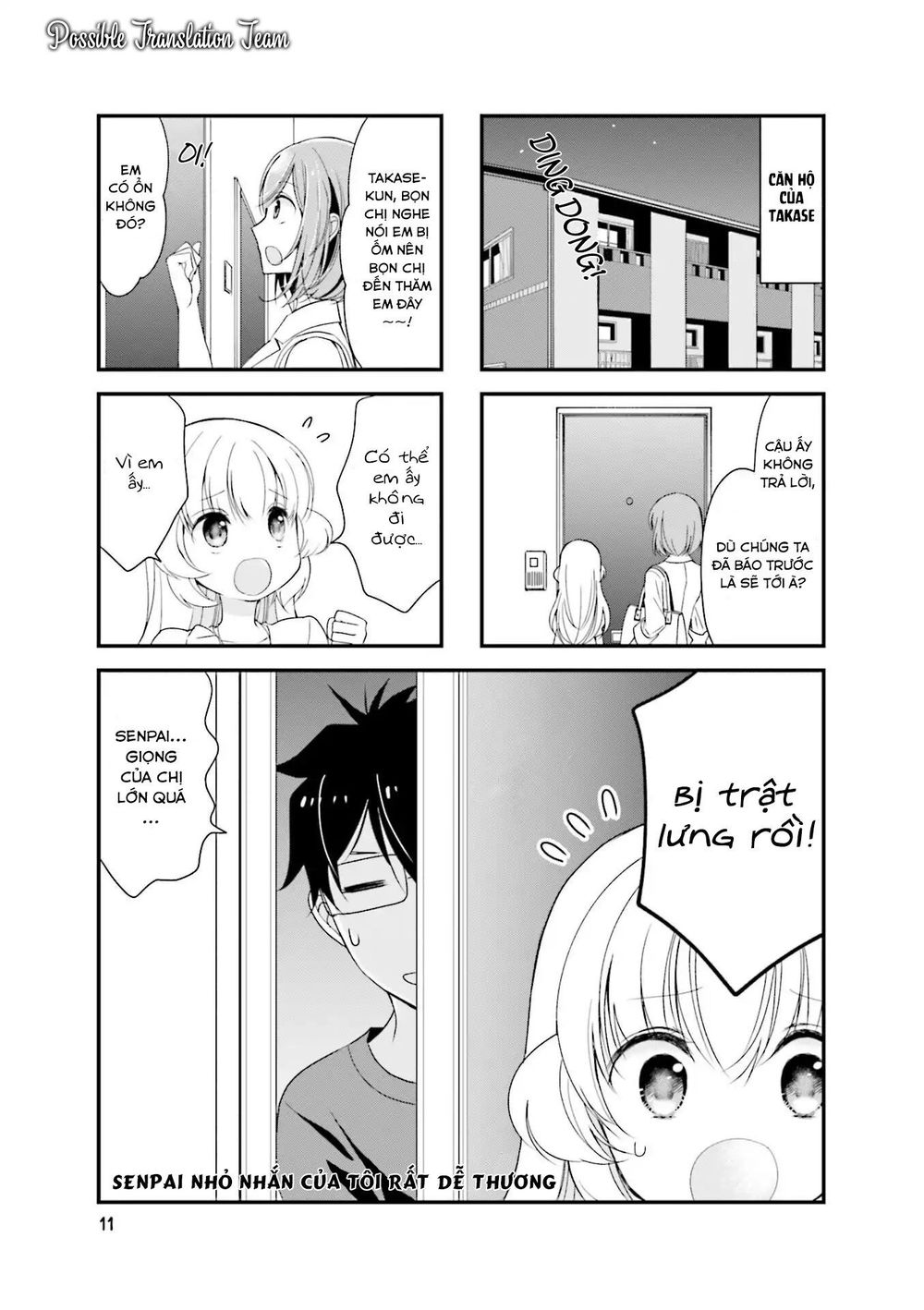 Senpai Nhỏ Nhắn Của Tôi Rất Dễ Thương Chap 17 - Next Chap 18