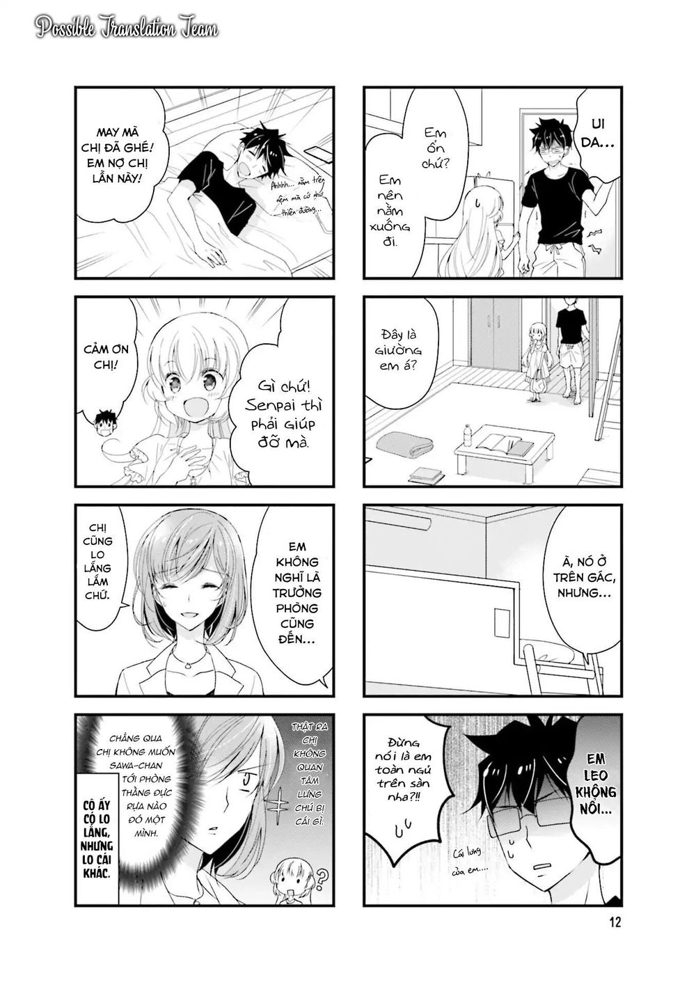 Senpai Nhỏ Nhắn Của Tôi Rất Dễ Thương Chap 17 - Next Chap 18