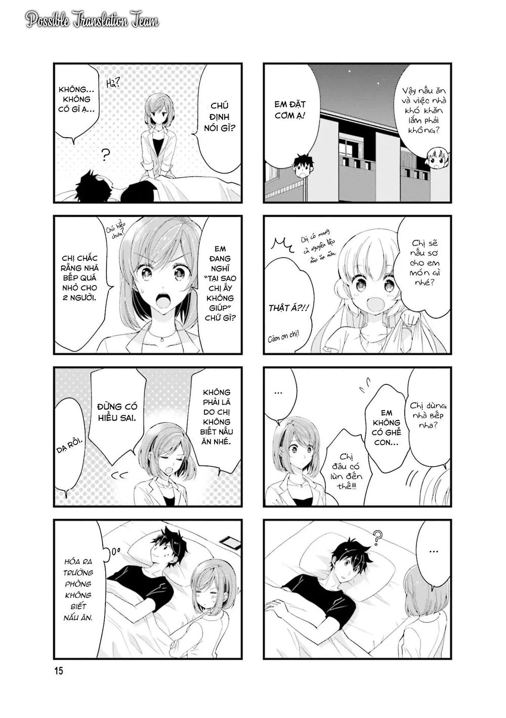 Senpai Nhỏ Nhắn Của Tôi Rất Dễ Thương Chap 17 - Next Chap 18