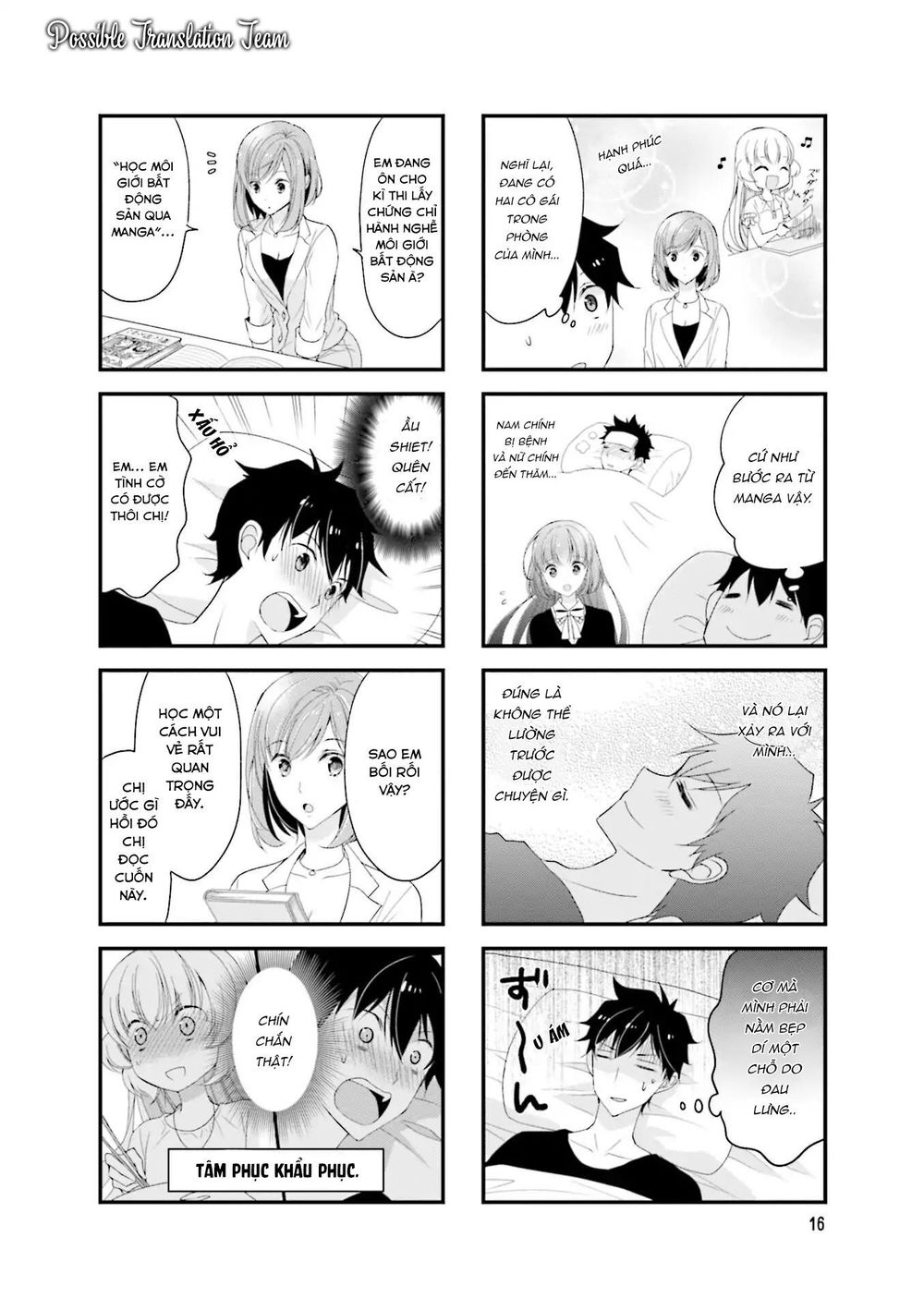 Senpai Nhỏ Nhắn Của Tôi Rất Dễ Thương Chap 17 - Next Chap 18
