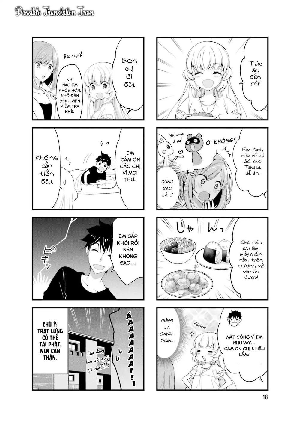 Senpai Nhỏ Nhắn Của Tôi Rất Dễ Thương Chap 17 - Next Chap 18