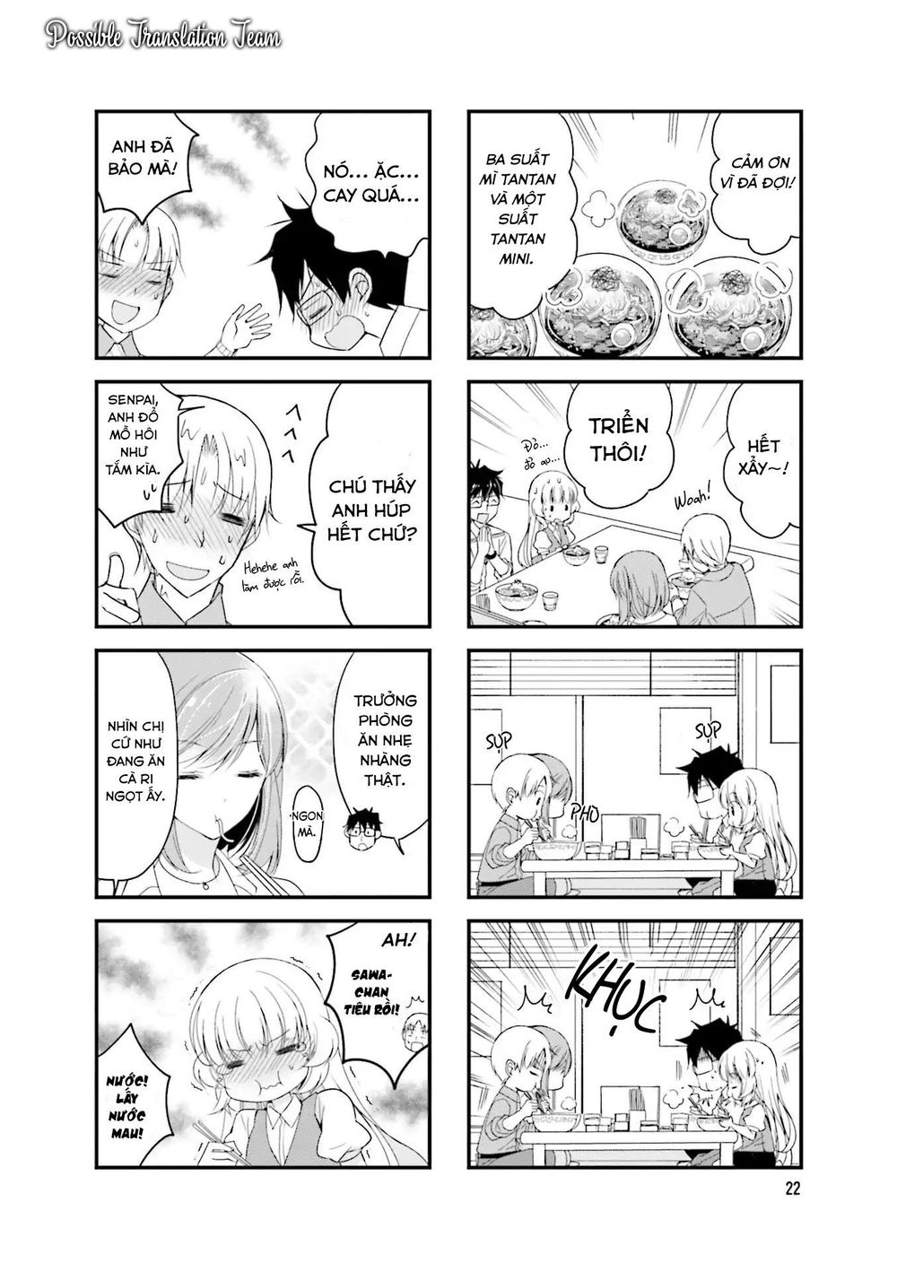 Senpai Nhỏ Nhắn Của Tôi Rất Dễ Thương Chap 18 - Next Chap 19