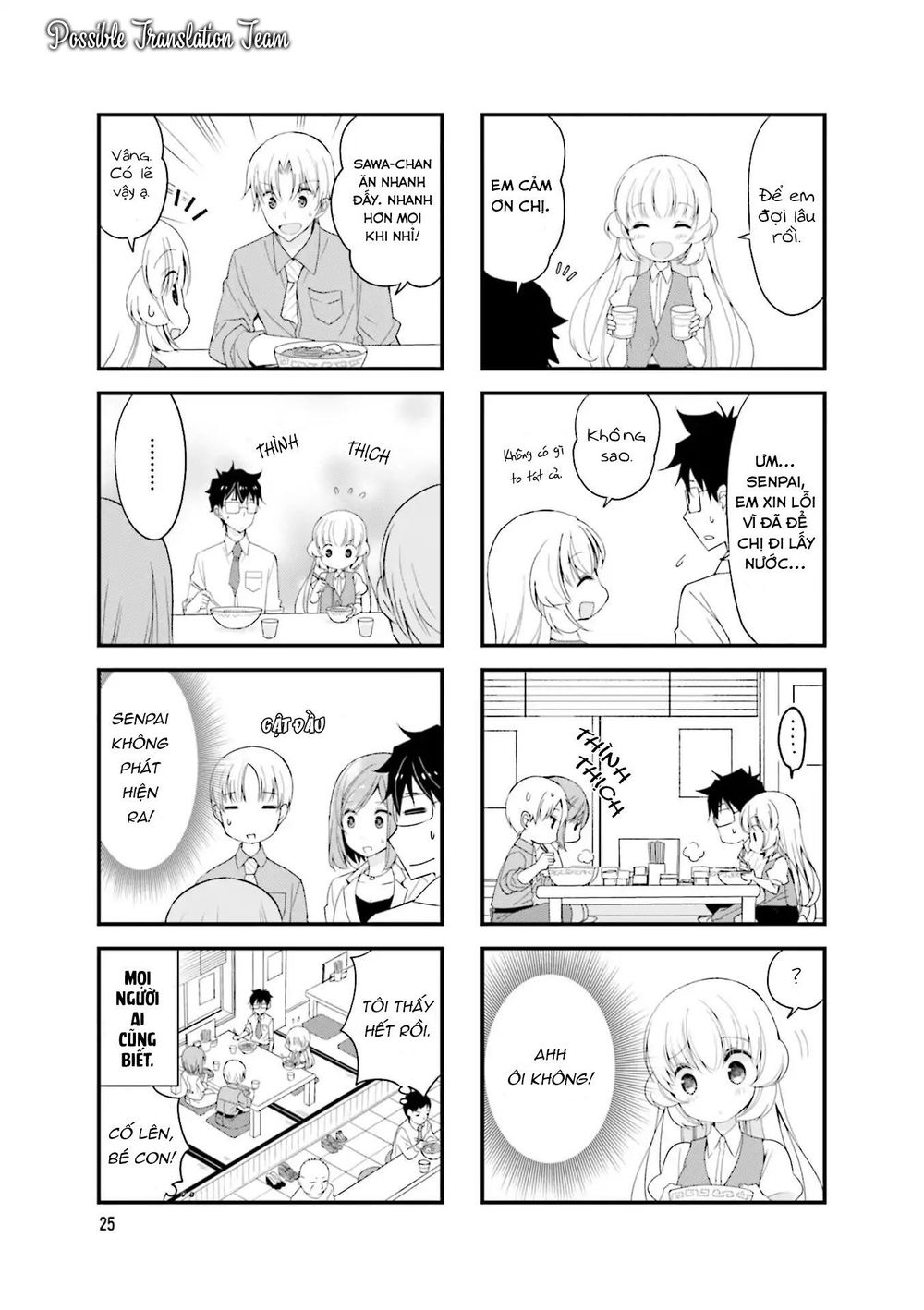 Senpai Nhỏ Nhắn Của Tôi Rất Dễ Thương Chap 18 - Next Chap 19
