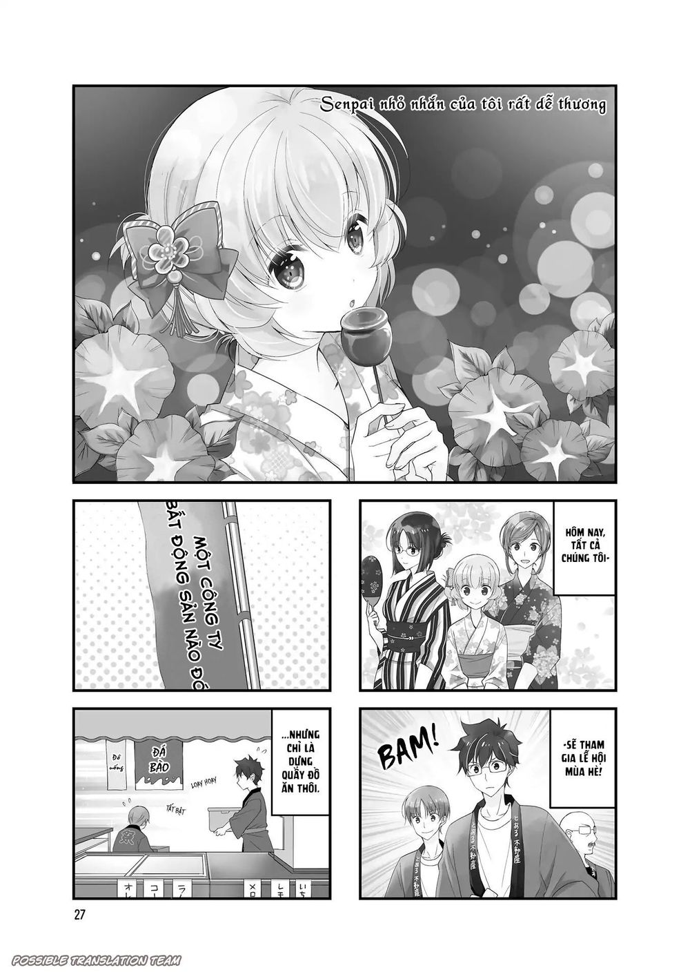 Senpai Nhỏ Nhắn Của Tôi Rất Dễ Thương Chap 19 - Next Chap 20