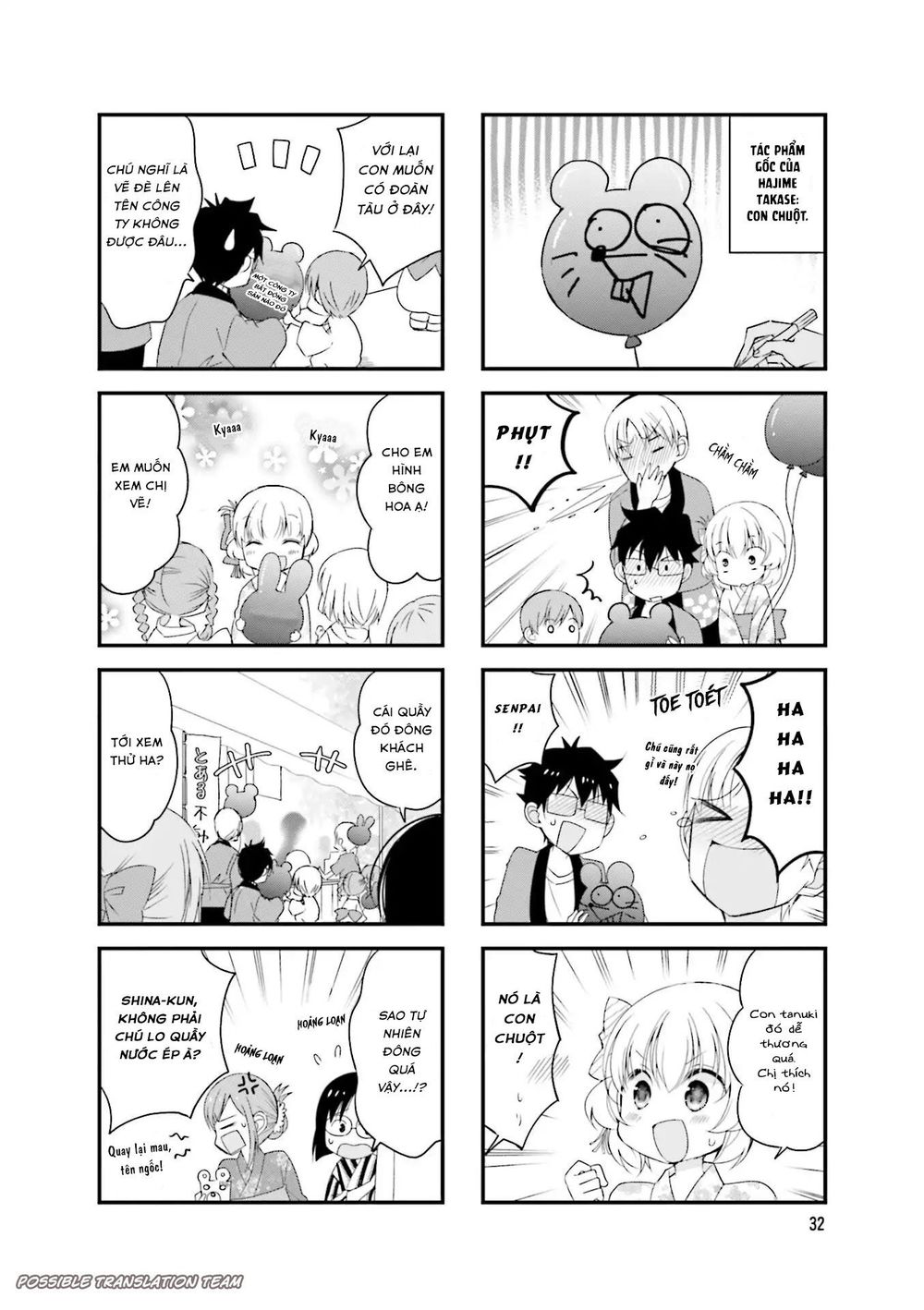 Senpai Nhỏ Nhắn Của Tôi Rất Dễ Thương Chap 19 - Next Chap 20