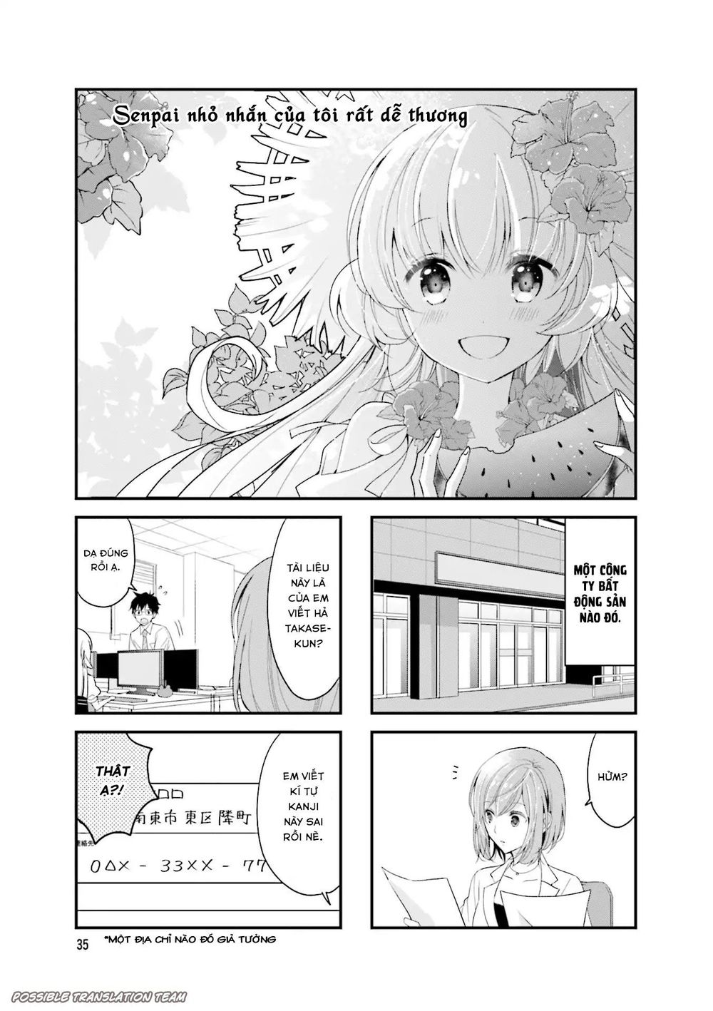 Senpai Nhỏ Nhắn Của Tôi Rất Dễ Thương Chap 20 - Next Chap 21