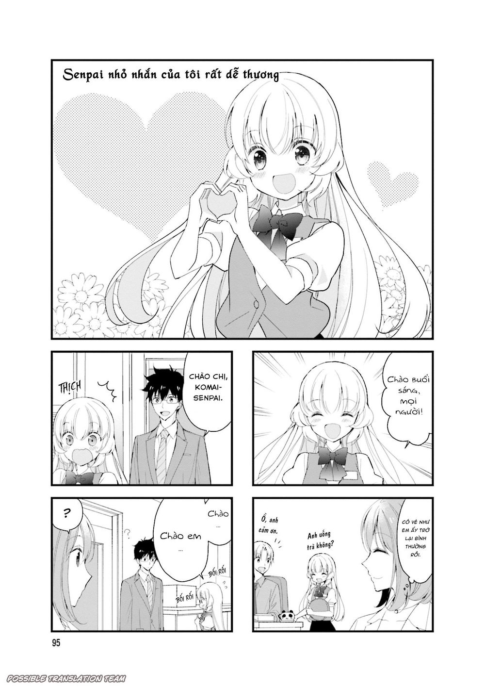 Senpai Nhỏ Nhắn Của Tôi Rất Dễ Thương Chap 28 - Next Chap 29