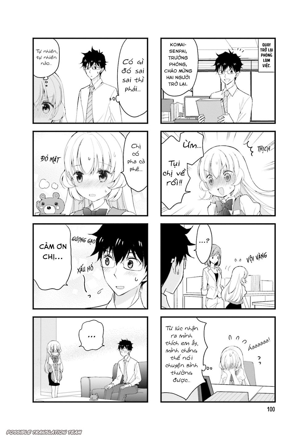 Senpai Nhỏ Nhắn Của Tôi Rất Dễ Thương Chap 28 - Next Chap 29
