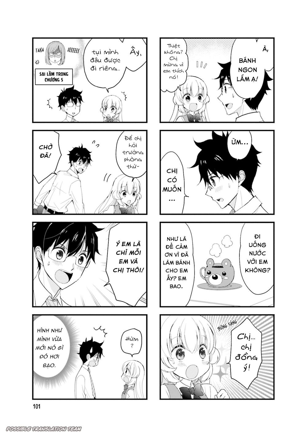 Senpai Nhỏ Nhắn Của Tôi Rất Dễ Thương Chap 28 - Next Chap 29