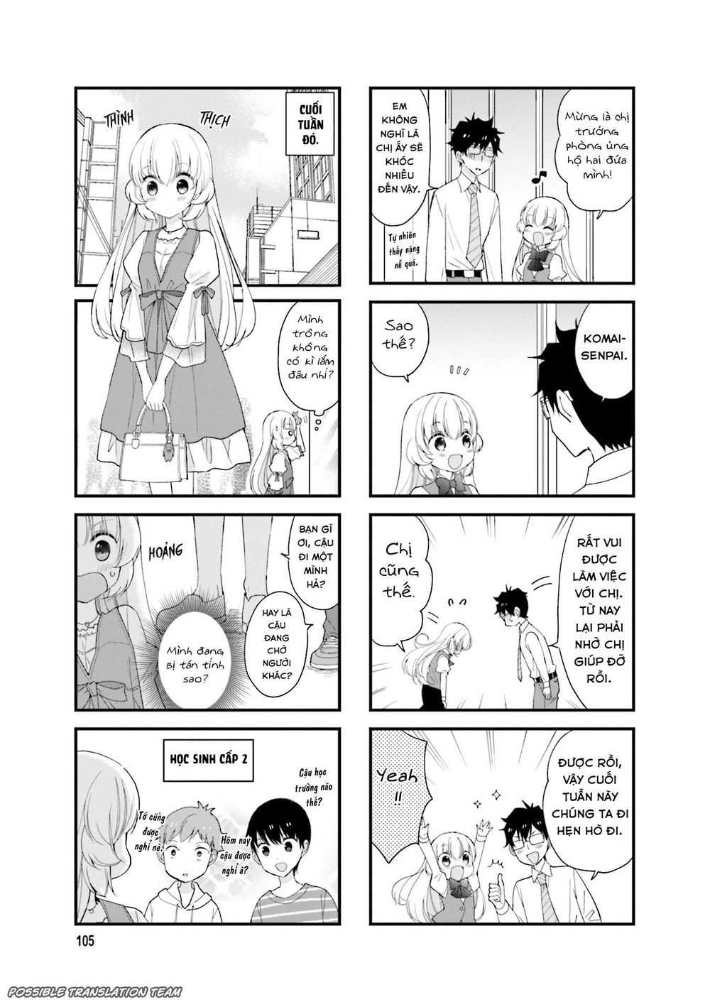 Senpai Nhỏ Nhắn Của Tôi Rất Dễ Thương Chap 29 - Next Chap 30