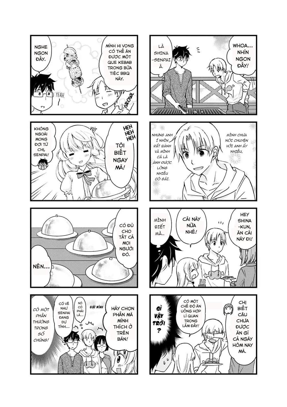 Senpai Nhỏ Nhắn Của Tôi Rất Dễ Thương Chap 9 - Next Chap 10