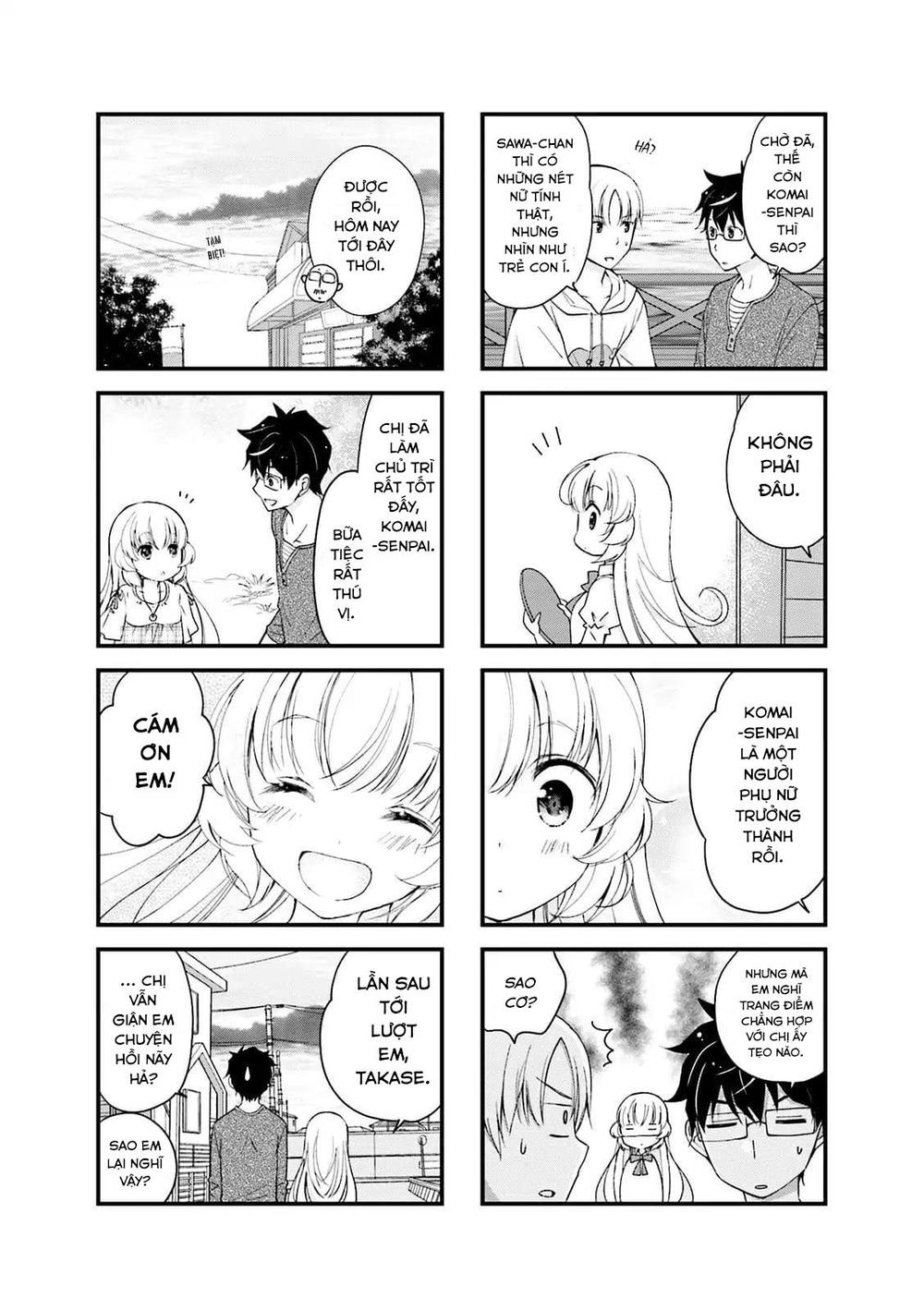 Senpai Nhỏ Nhắn Của Tôi Rất Dễ Thương Chap 9 - Next Chap 10