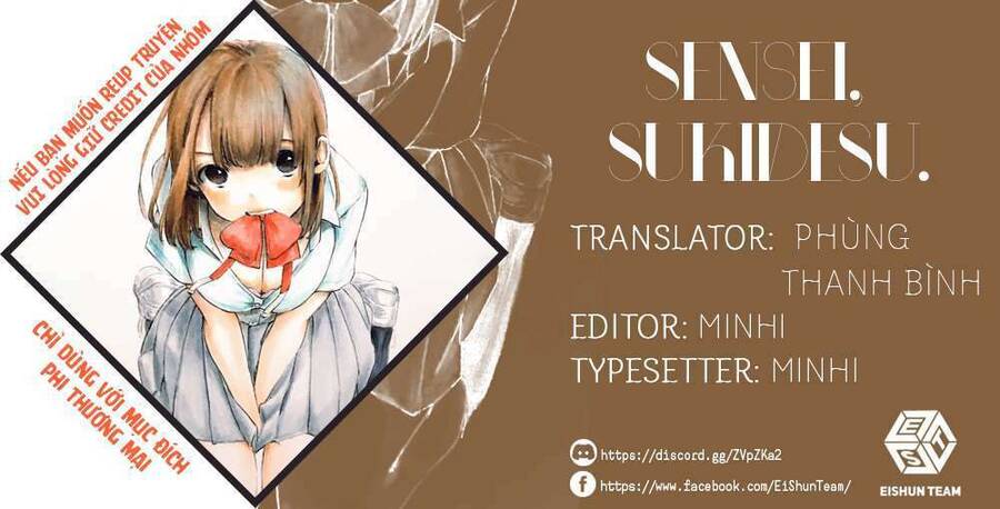 Sensei, Suki Desu Chap 8 - Next Chap 9