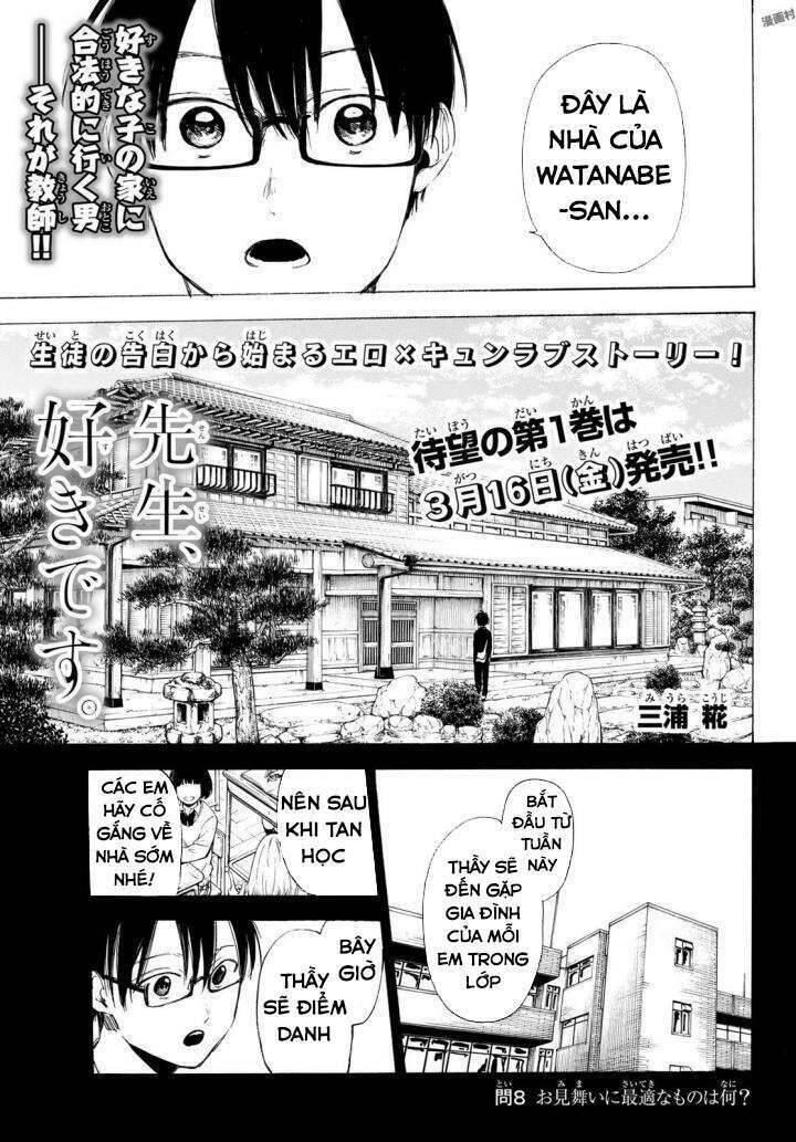 Sensei, Suki Desu Chap 8 - Next Chap 9
