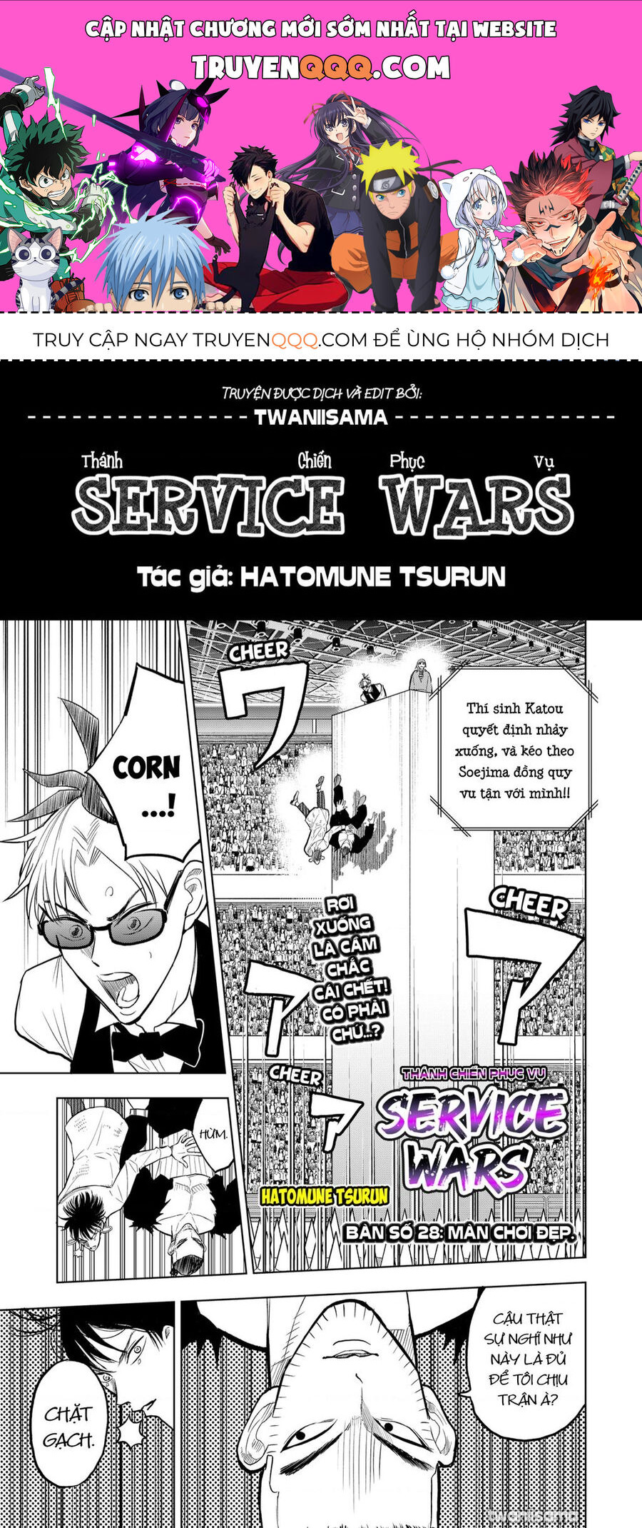 Service Wars - Thánh Chiến Phục Vụ Chap 28 - Next Chap 29