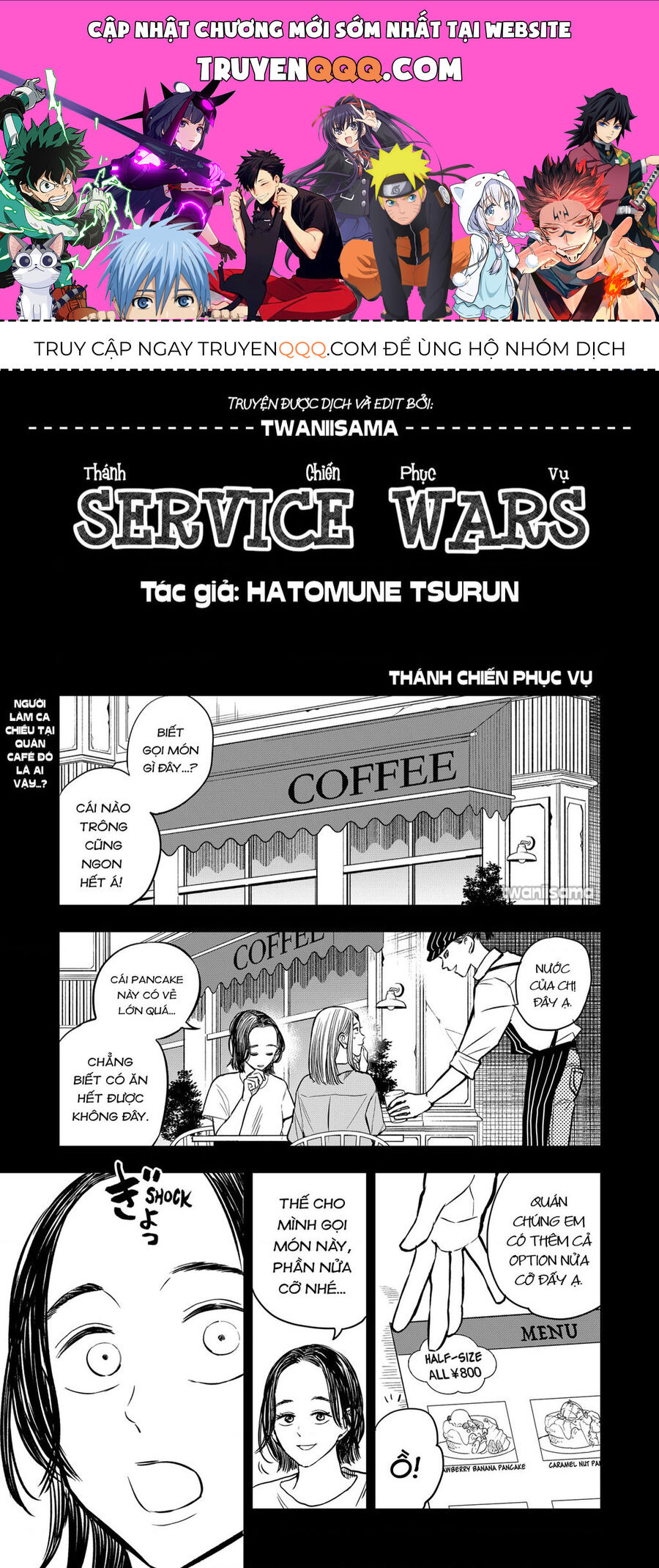 Service Wars - Thánh Chiến Phục Vụ Chap 29 - Next Chap 30
