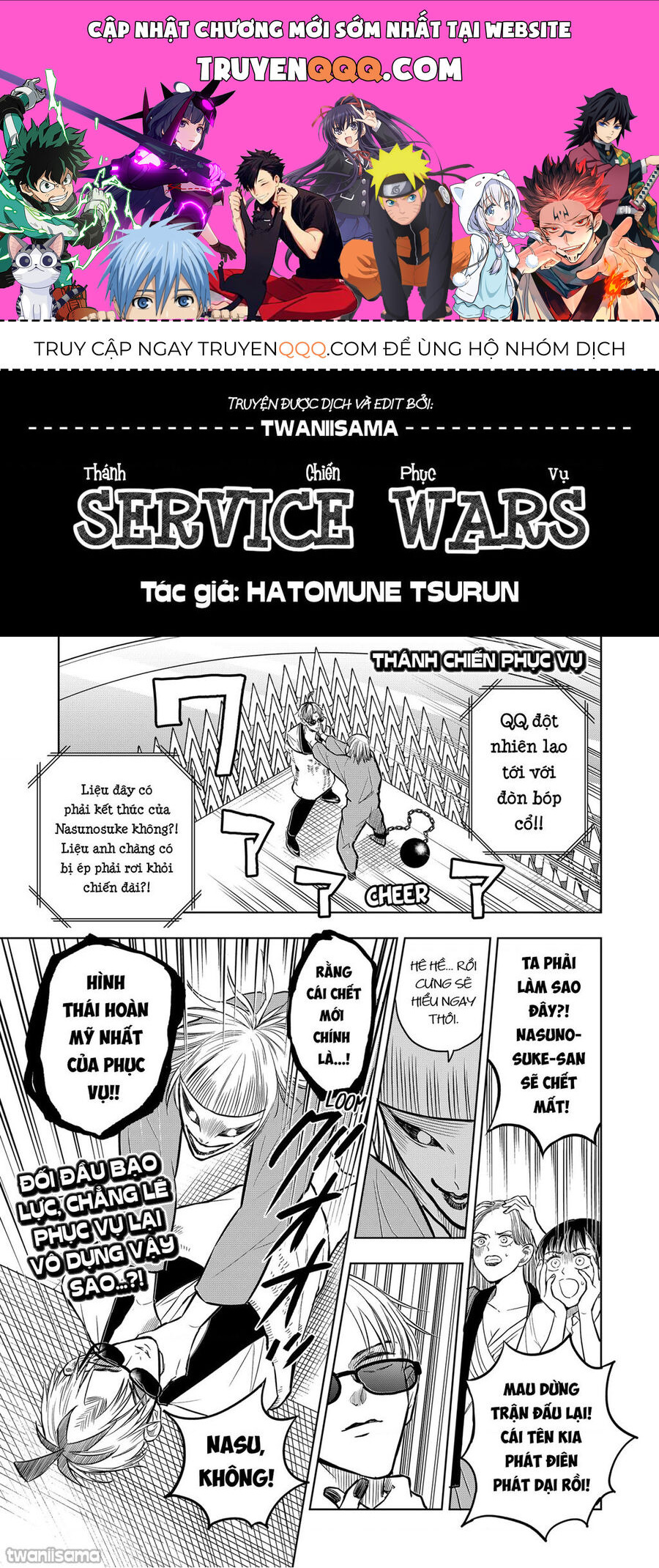 Service Wars - Thánh Chiến Phục Vụ Chap 30 - Next Chap 31