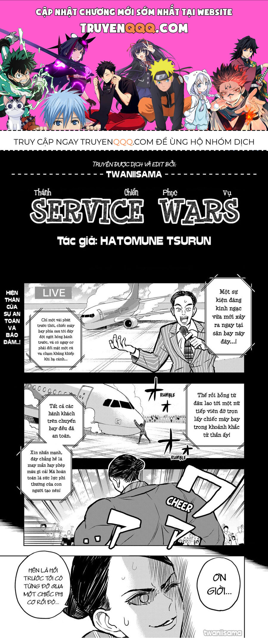 Service Wars - Thánh Chiến Phục Vụ Chap 34 - Next Chap 35