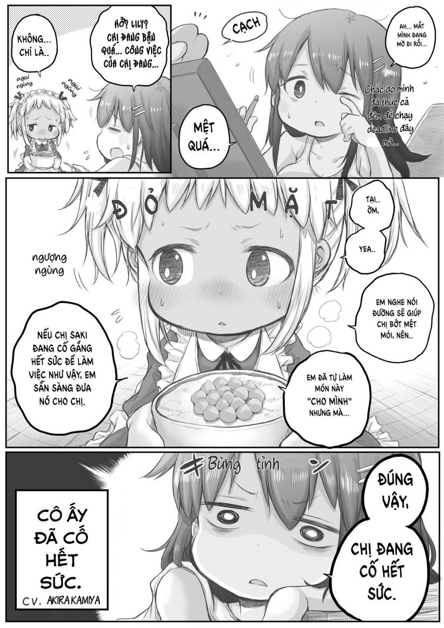 Shachiku-San Wa Youjo Yuurei Ni Iyasaretai Chap 26 - Next Chap 27