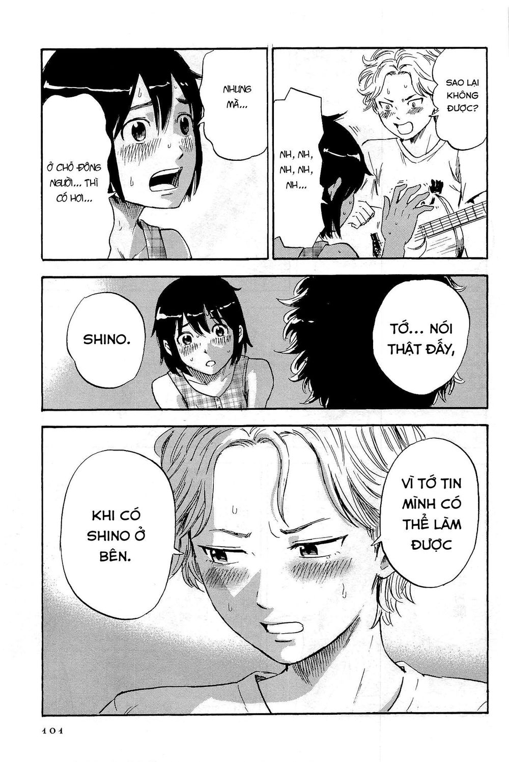Shino-Chan Wa Jibun No Namae Ga Ienai Chap 6 - Next Chap 7