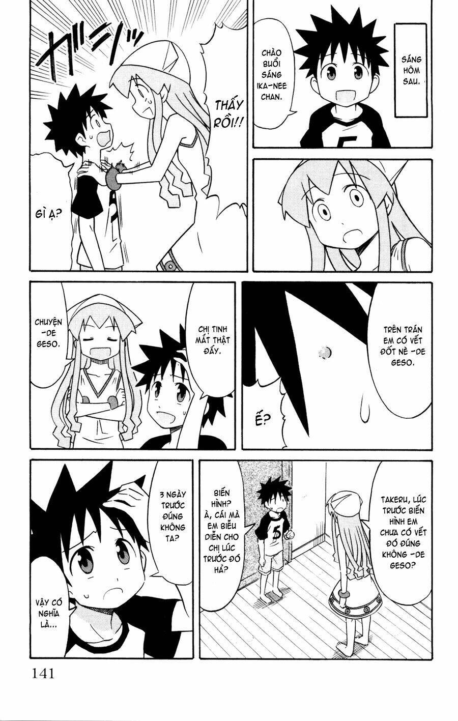 Shinryaku! Ika Musume Chap 131 - Next Chap 132