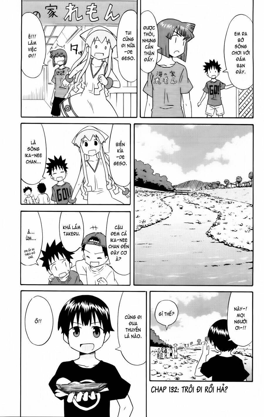 Shinryaku! Ika Musume Chap 132 - Next Chap 133
