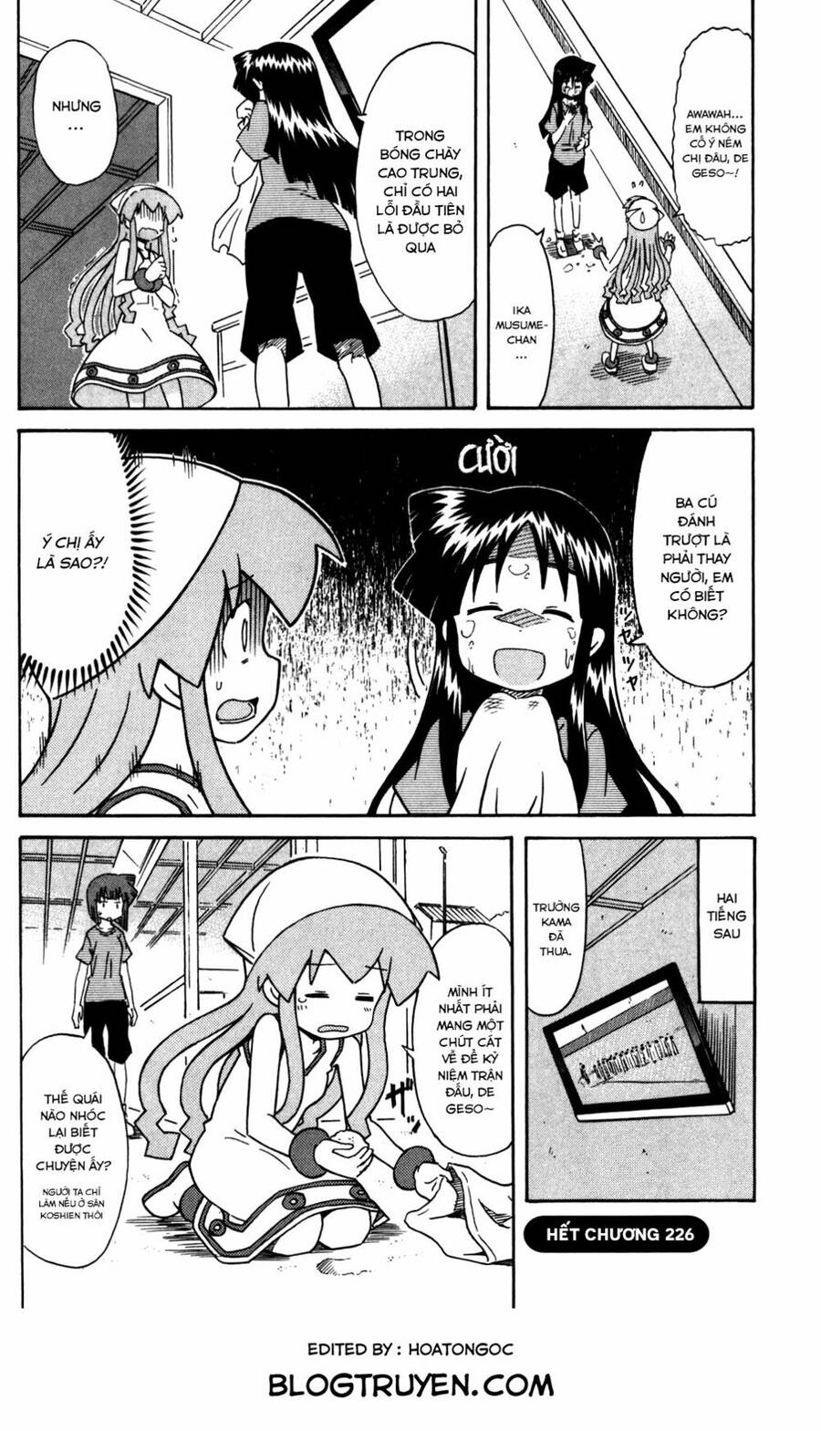 Shinryaku! Ika Musume Chap 226 - Next Chap 227