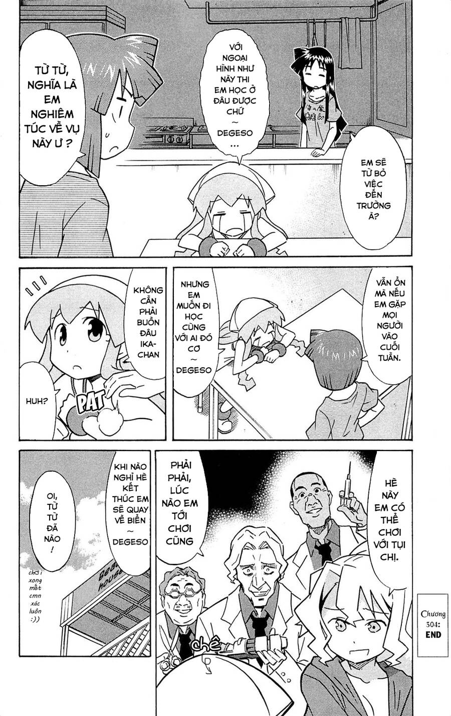Shinryaku! Ika Musume Chap 304 - Next Chap 305
