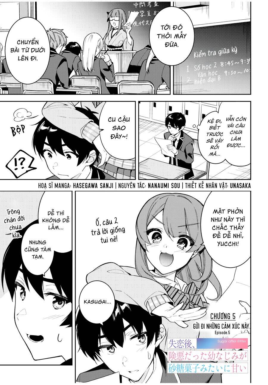 Shitsurengo, Kenaku Datta Osananajimi Ga Sato Kashi Mitai Ni Amai ~ Sugar After Bitter ~ Chap 5 - Next Chap 6