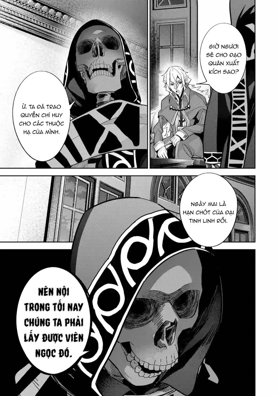 Shokei Sareta Kenja Wa Lich Ni Tensei Shite Shinryaku Sensou Wo Hajimaru Chap 34 - Next Chap 35