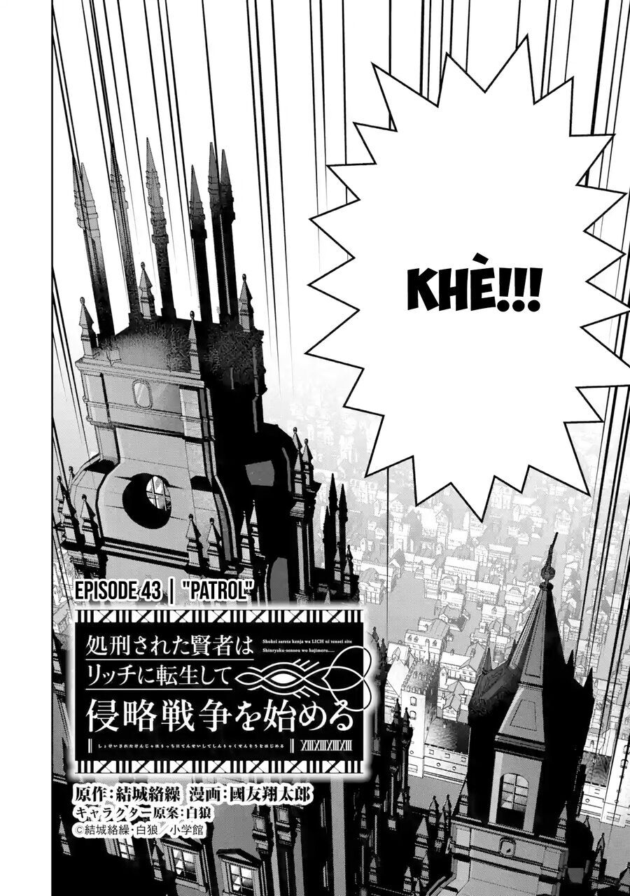 Shokei Sareta Kenja Wa Lich Ni Tensei Shite Shinryaku Sensou Wo Hajimaru Chap 43 - Next Chap 44