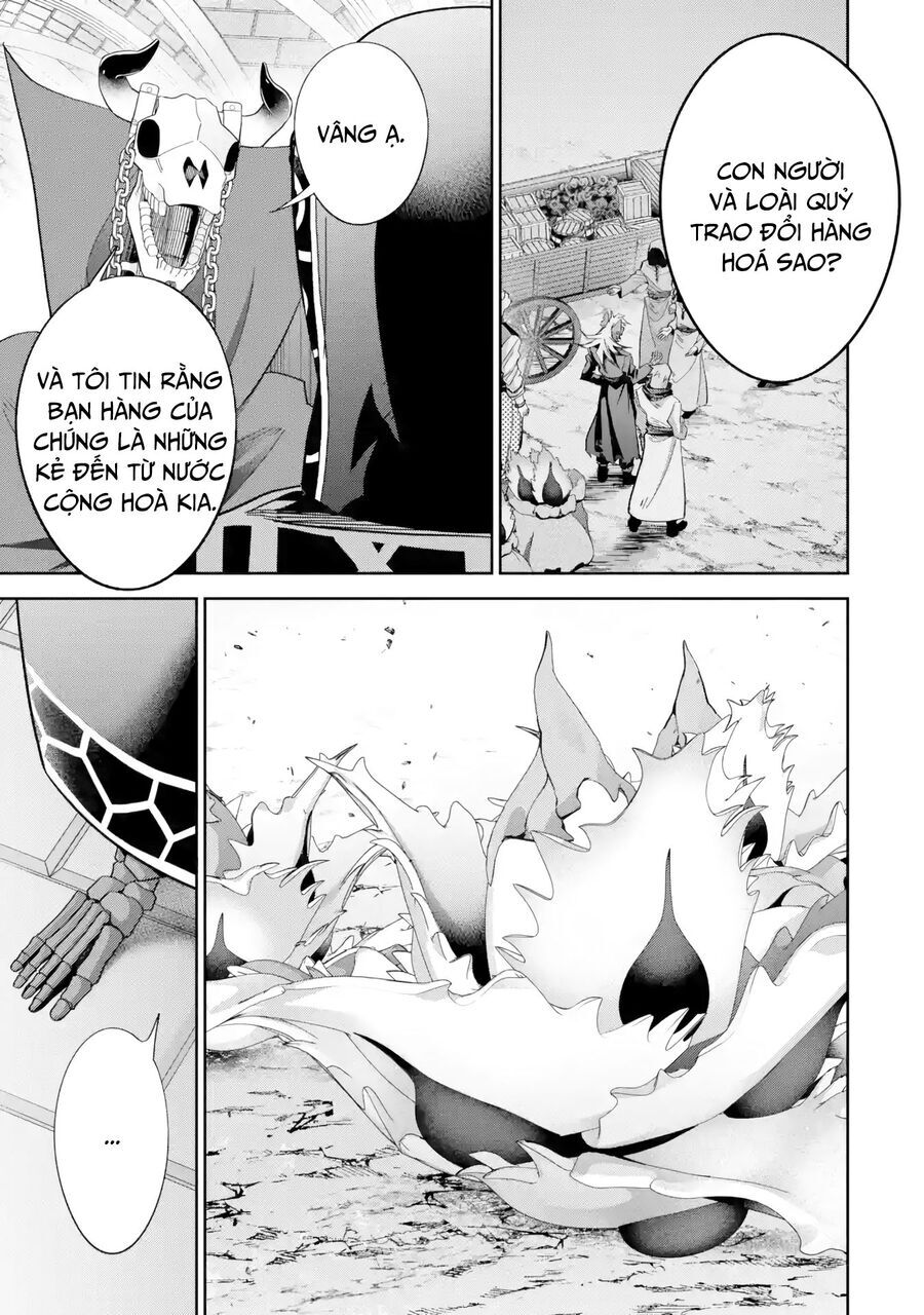 Shokei Sareta Kenja Wa Lich Ni Tensei Shite Shinryaku Sensou Wo Hajimaru Chap 49 - Next Chap 50