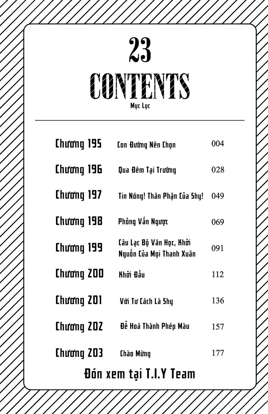 Shy Chap 195 - Next Chap 196