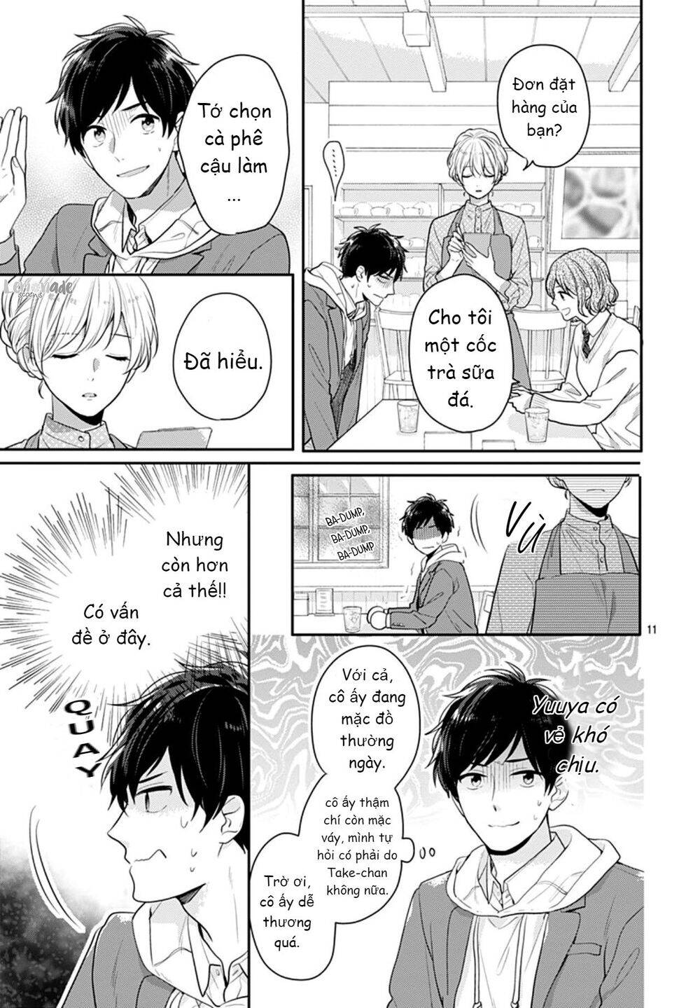 Soko No Koisuru Baitosho-Kun Chap 4 - Next Chap 5