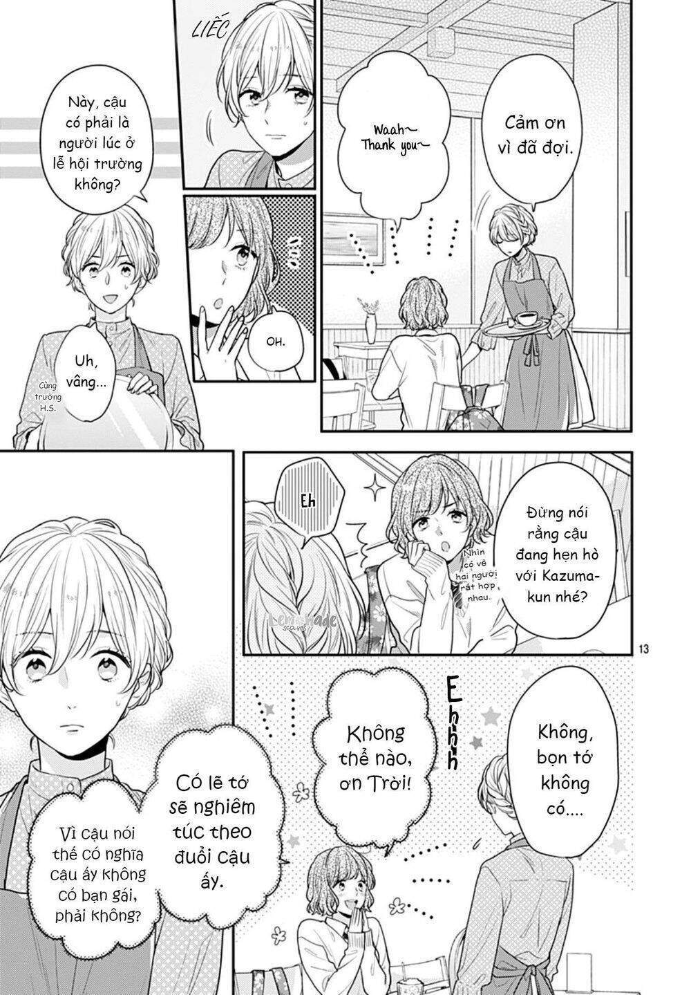 Soko No Koisuru Baitosho-Kun Chap 4 - Next Chap 5