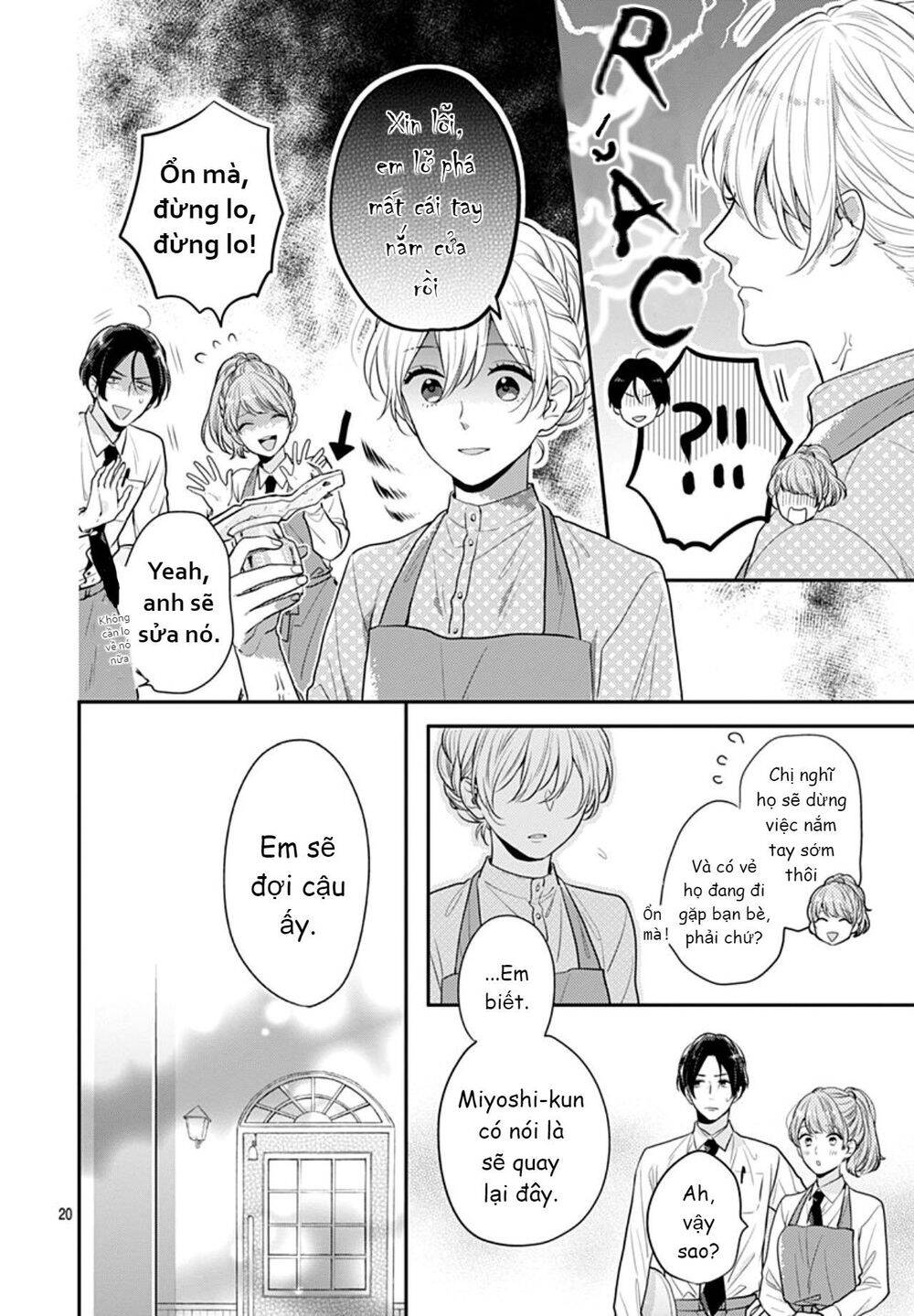 Soko No Koisuru Baitosho-Kun Chap 4 - Next Chap 5