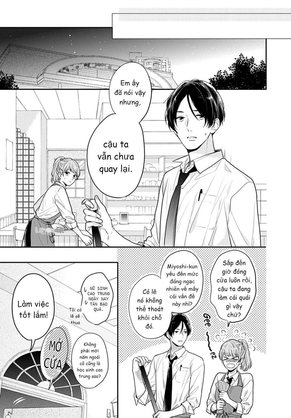 Soko No Koisuru Baitosho-Kun Chap 4 - Next Chap 5