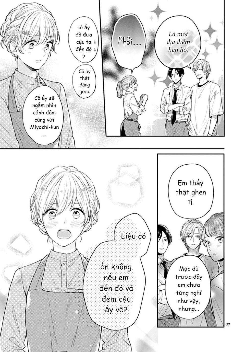 Soko No Koisuru Baitosho-Kun Chap 4 - Next Chap 5