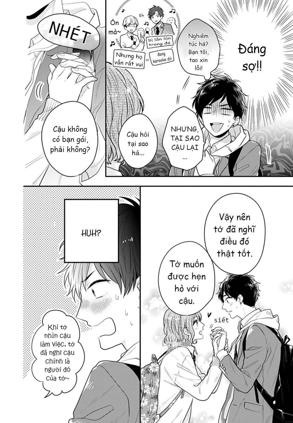 Soko No Koisuru Baitosho-Kun Chap 4 - Next Chap 5