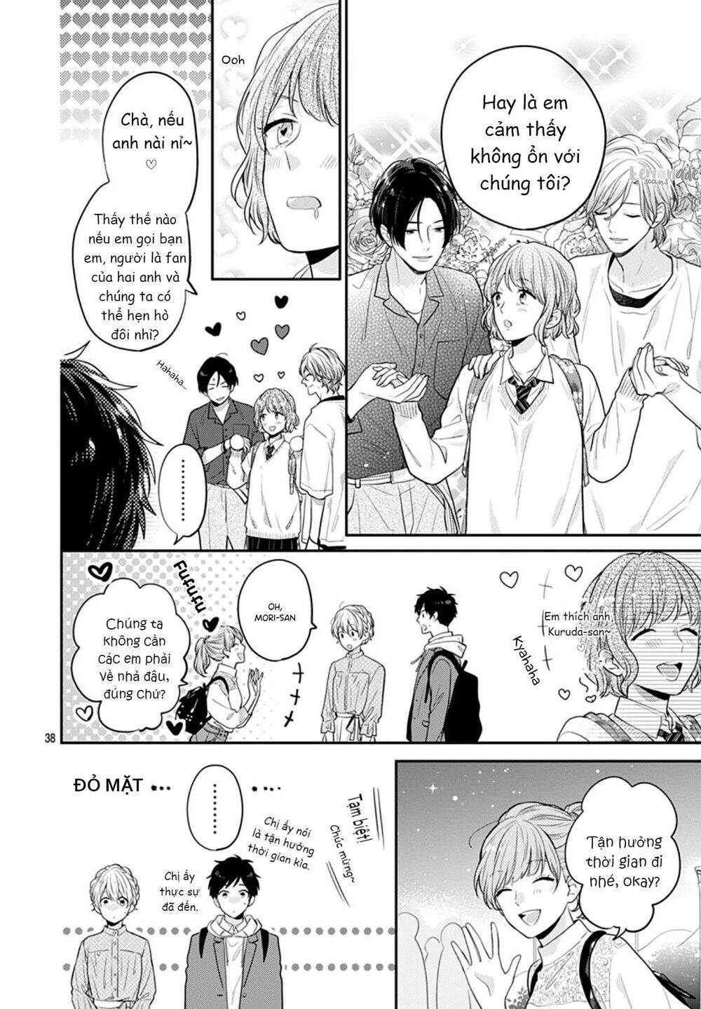 Soko No Koisuru Baitosho-Kun Chap 4 - Next Chap 5