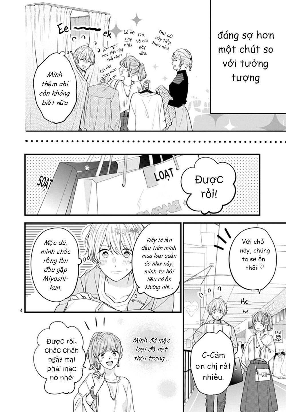Soko No Koisuru Baitosho-Kun Chap 4 - Next Chap 5