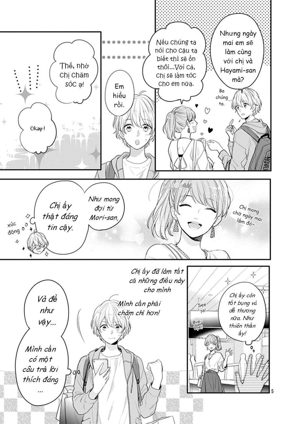 Soko No Koisuru Baitosho-Kun Chap 4 - Next Chap 5