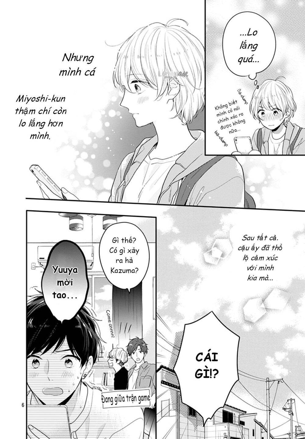 Soko No Koisuru Baitosho-Kun Chap 4 - Next Chap 5