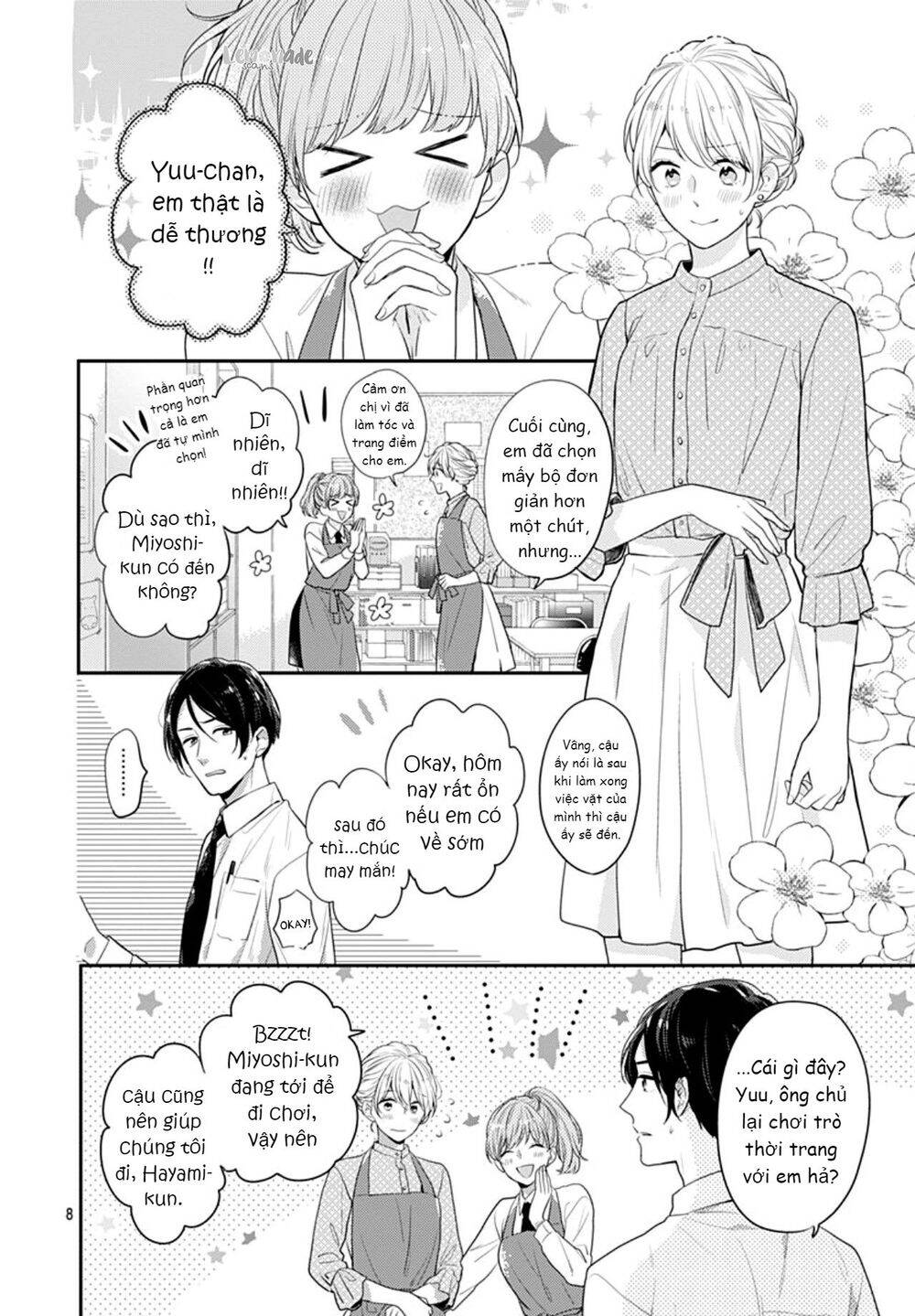 Soko No Koisuru Baitosho-Kun Chap 4 - Next Chap 5