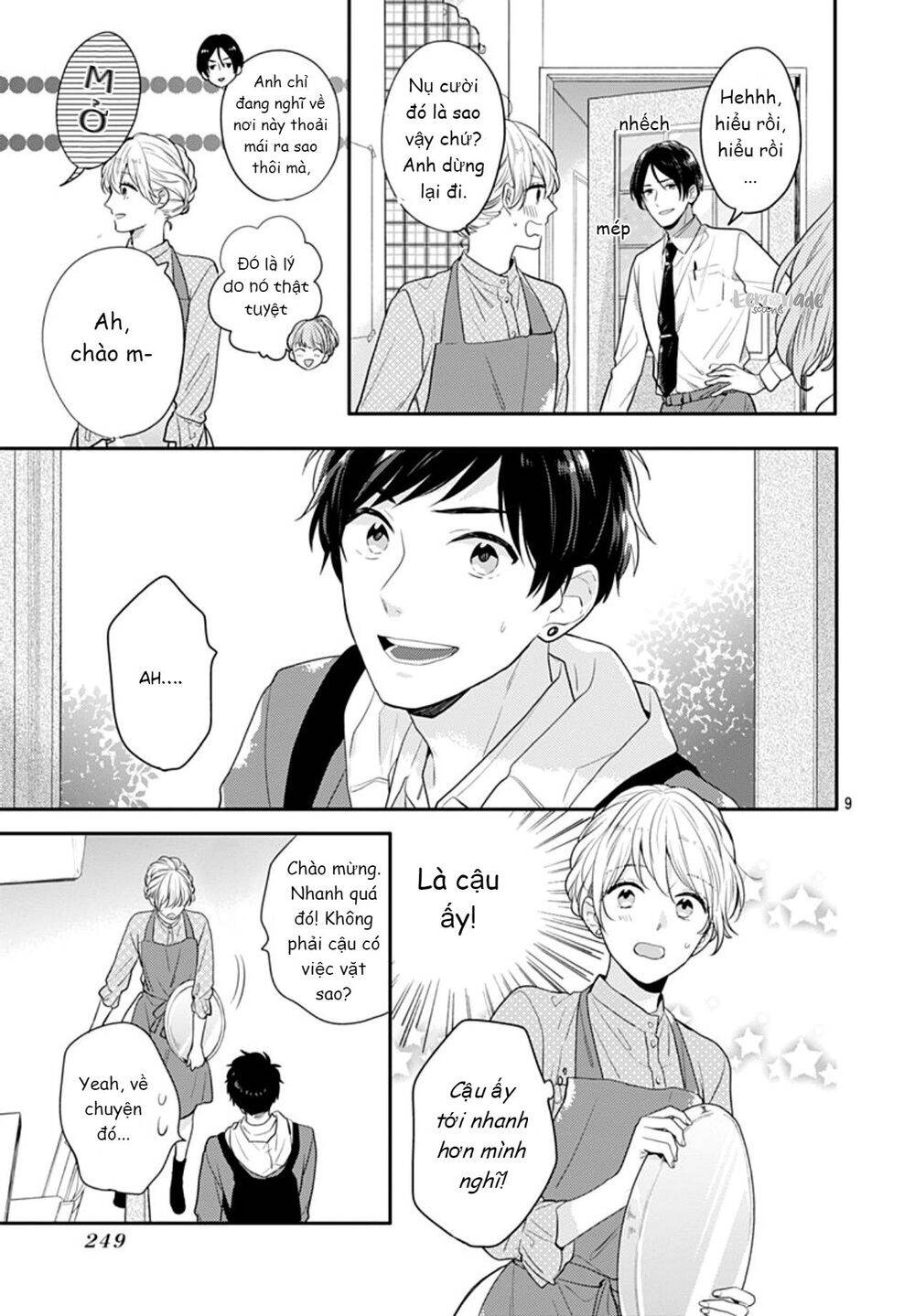 Soko No Koisuru Baitosho-Kun Chap 4 - Next Chap 5