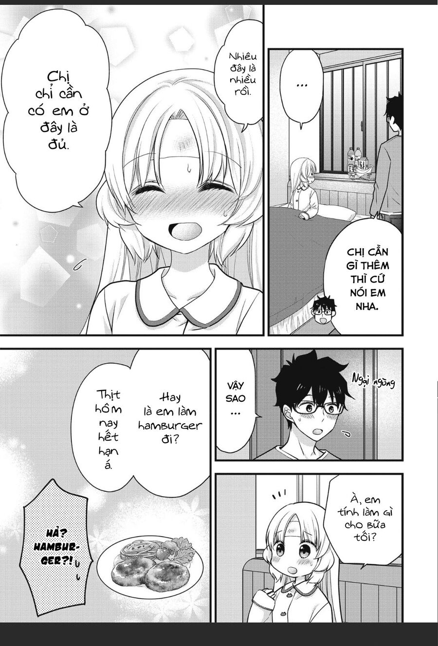 Sống Chung Với Senpai Kiêm Bạn Gái Nhỏ Nhắn Của Tôi Chap 5 - Next Chap 6
