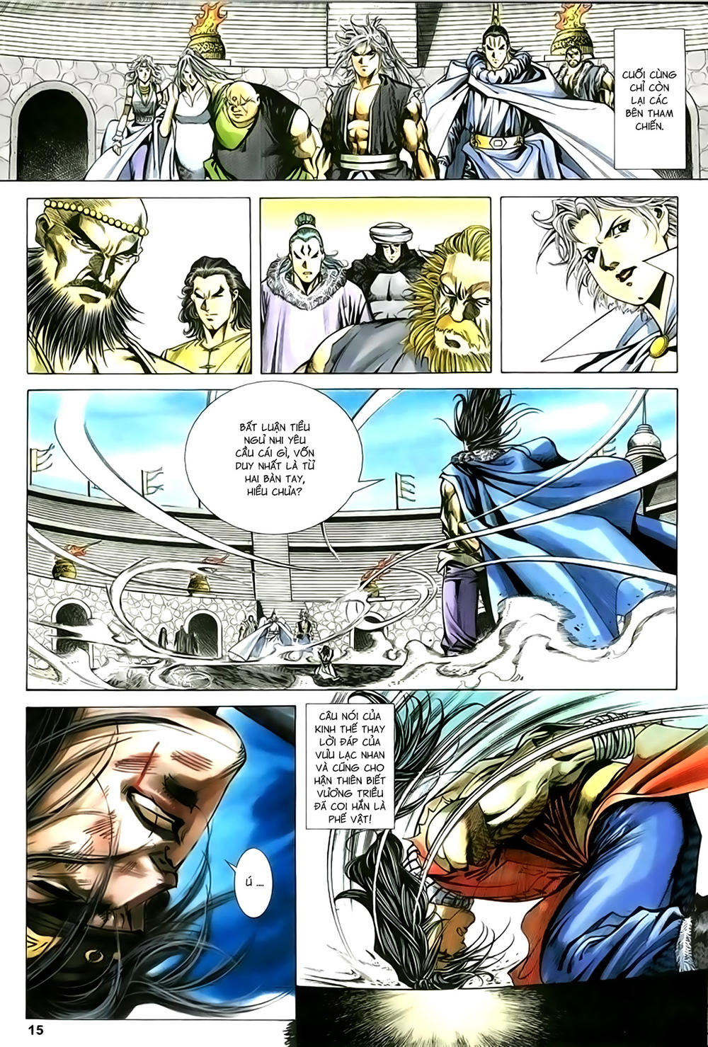 Song Hùng Kỳ Hiệp Chap 206 - Next Chap 207